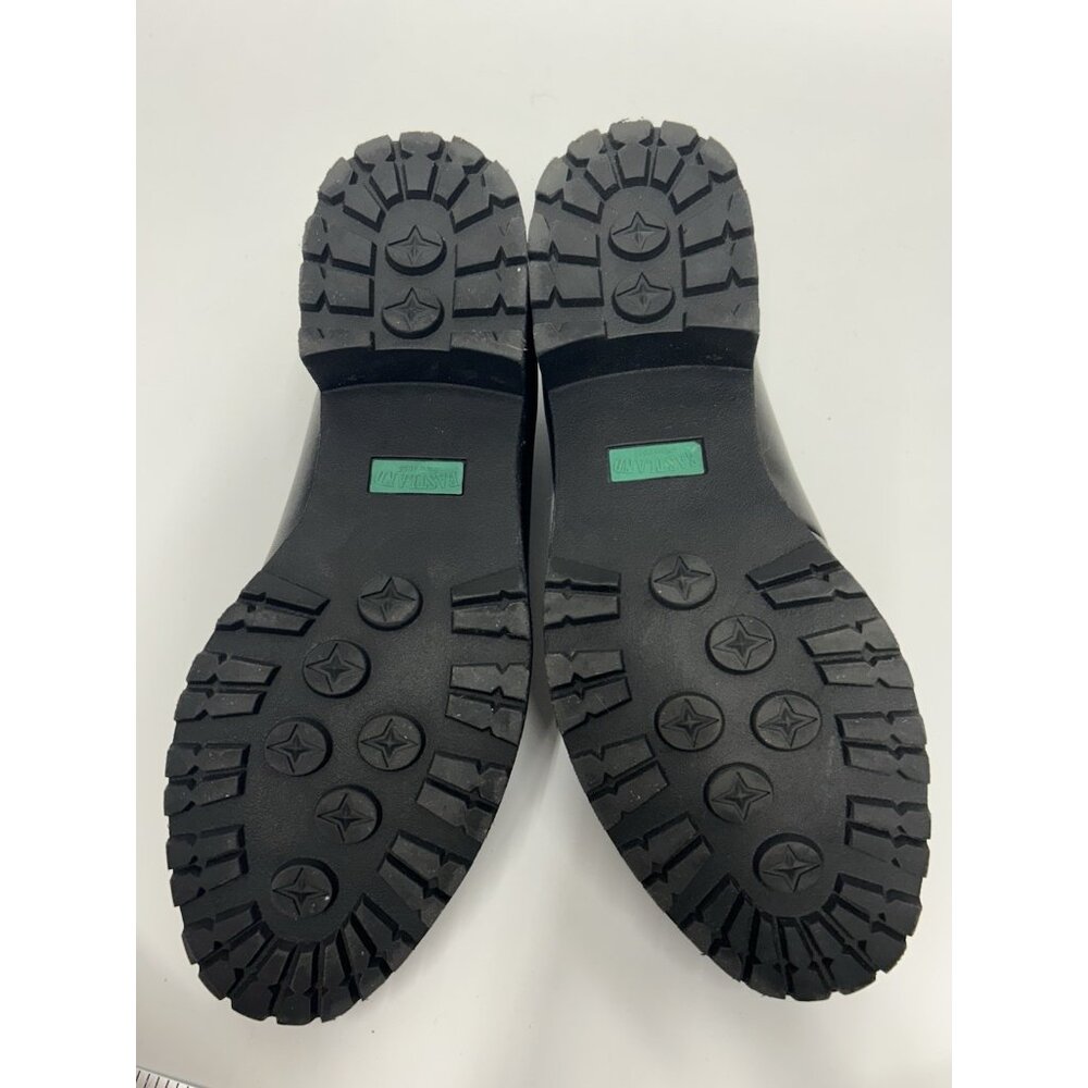 NEW Eastland Newbury Black Leather Penny Loafers Women's 10M Y2K Chunky Lug SZ10 - Picture 9 of 9